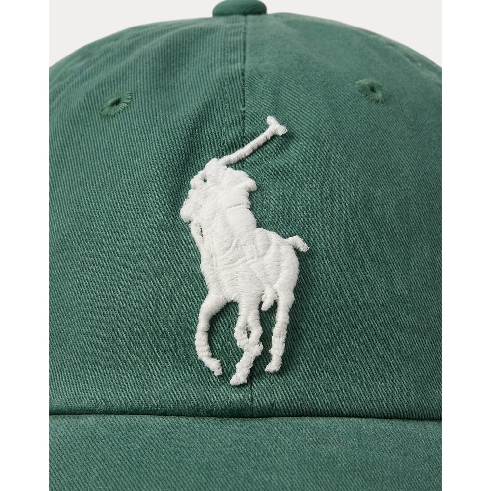 NWT MENS POLO RALPH LAUREN BASEBALL CAP~GREEN~OS - Picture 2 of 3